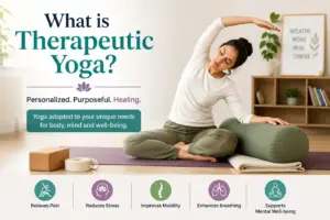 what is therapeutic yoga and how does it differ from regular yoga