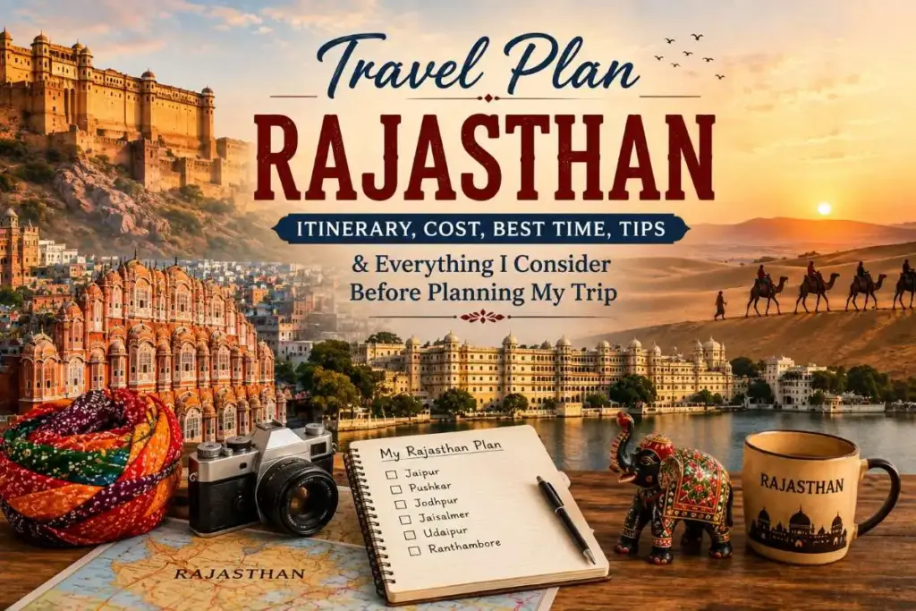 What is the best 7-day Rajasthan itinerary for a first-time visitor?